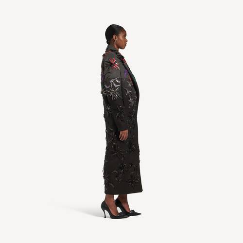 cappotto spotlight flowers maxi