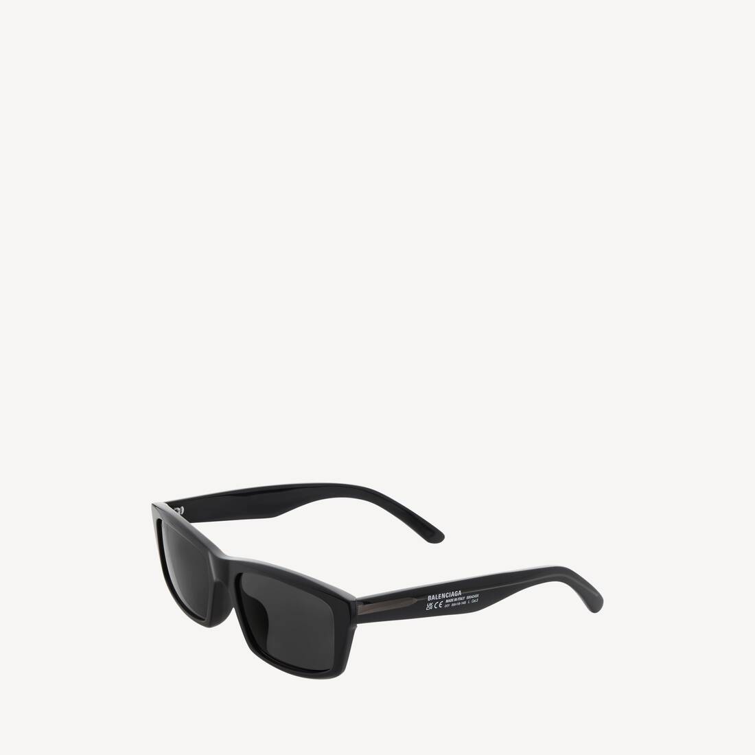 Soho Rectangle Af太阳镜  为 男士 在 黑 | Balenciaga 津巴布韦 ZH - Image 4