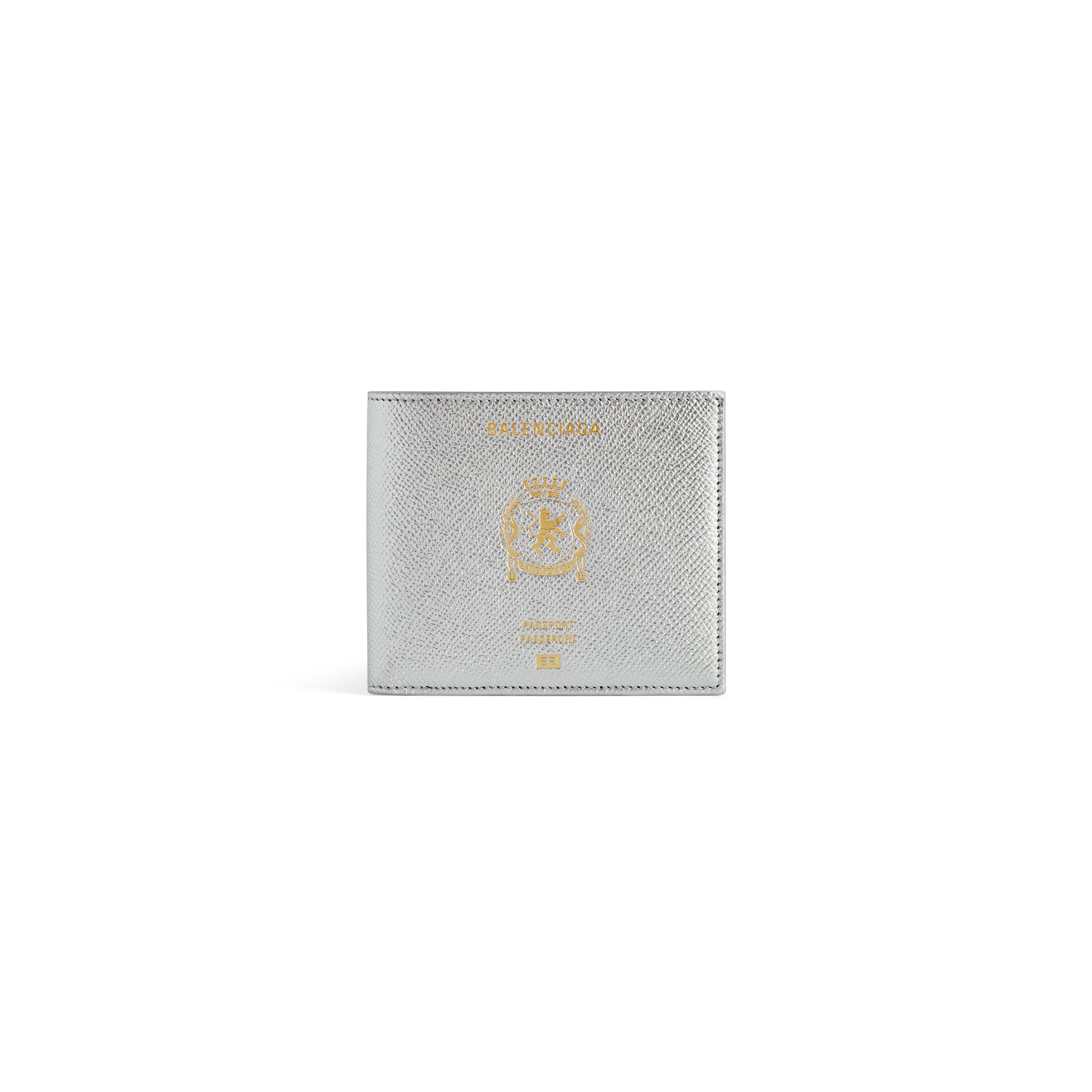 passport square folded wallet