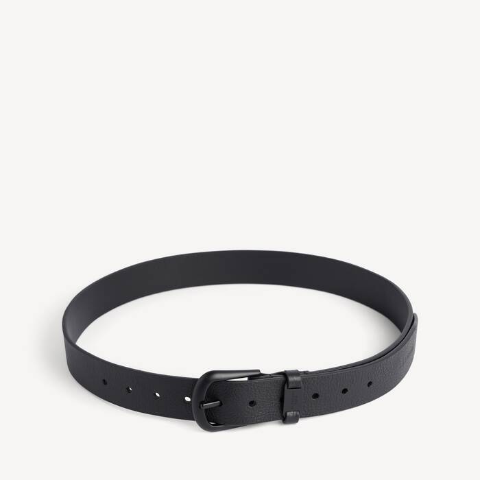 Men's Suit Belt in Black - Men | Balenciaga Croatia EN - Image 3