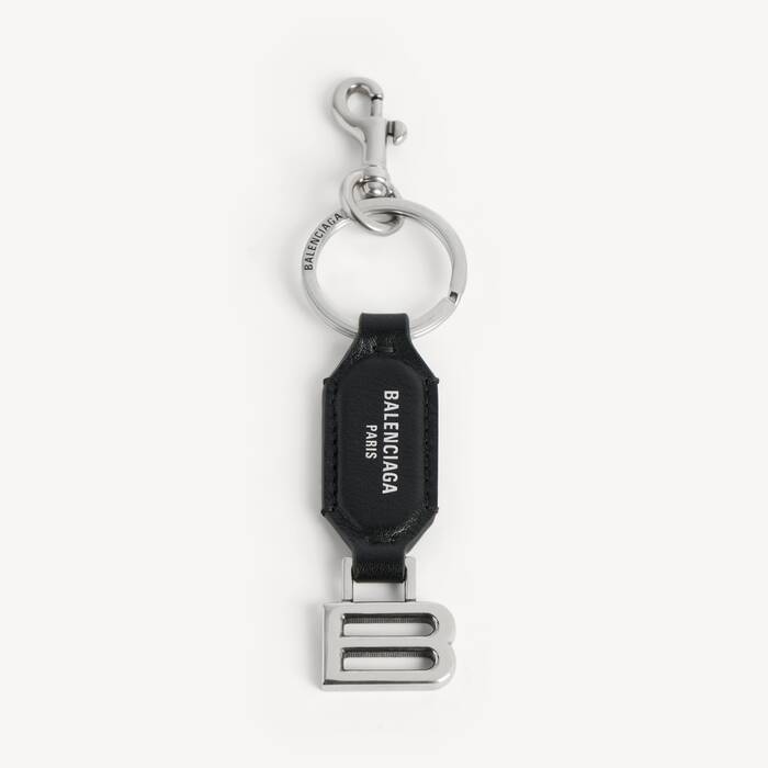ブラック の メンズ Bolero タブ キーリング - メンズ | Balenciaga 日本 JA - Image 1