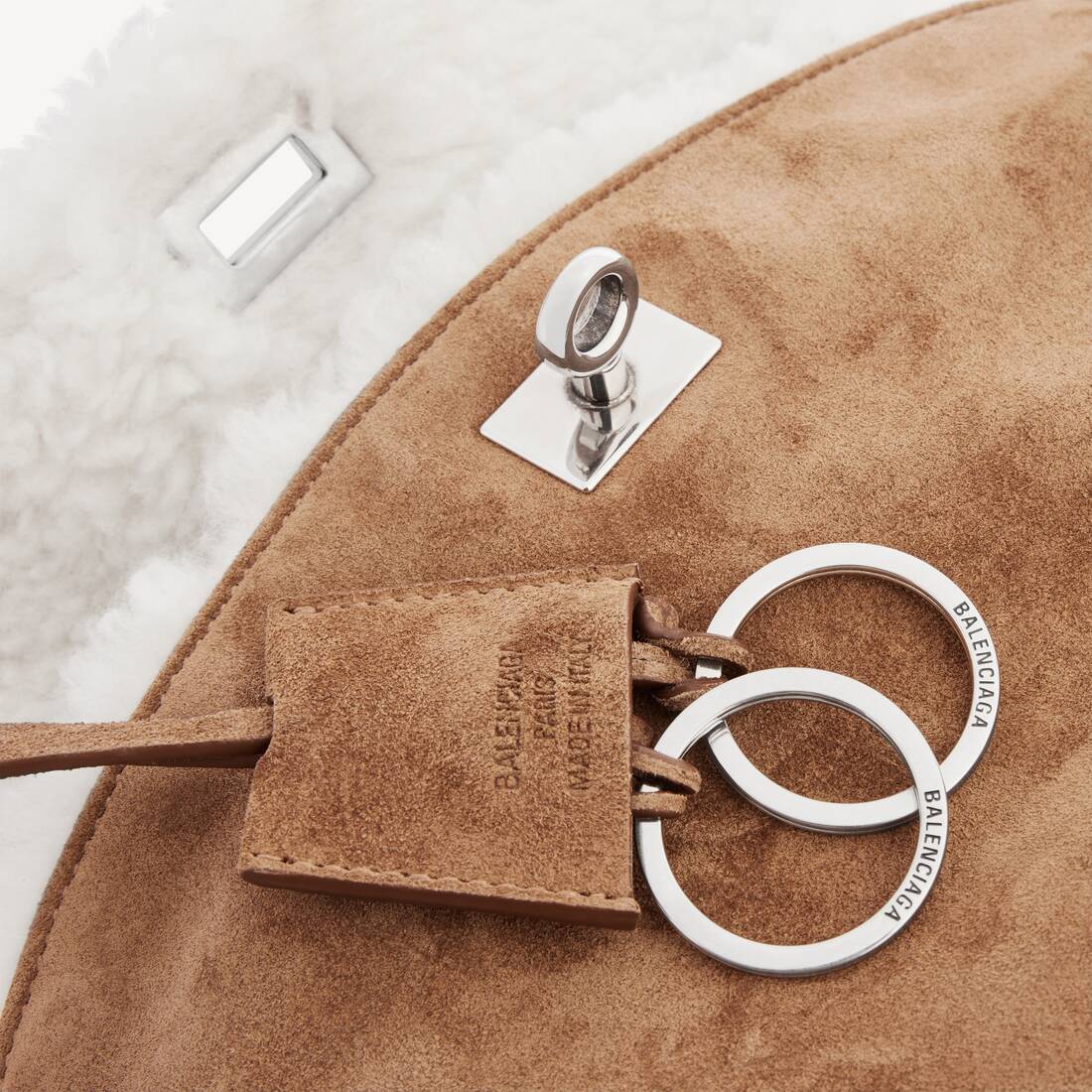 Women's Rodeo Handbag Mini in Noce/white | Balenciaga Poland EN - Image 6