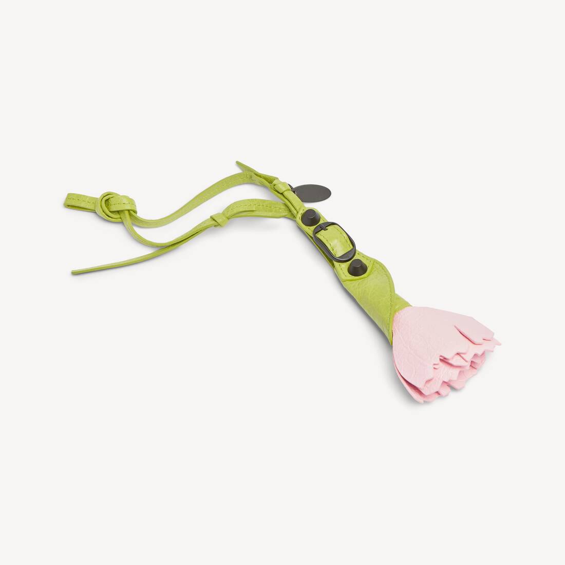Colgante/llavero Clavel Le City  para Mujer en Pistacho/rosa | Balenciaga Espa&ntilde;a ES - Image 3