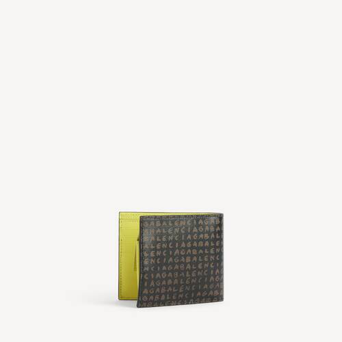 select square folded coin wallet