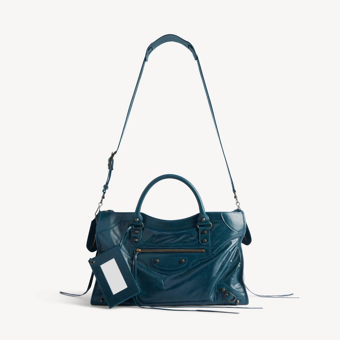 여성 르 시티 백 미디엄 라군 | 발렌시아가 대한민국 KO - Image 4