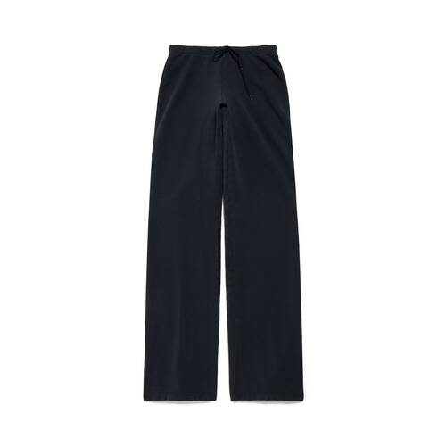 pantalón de chándal acampanado bow 