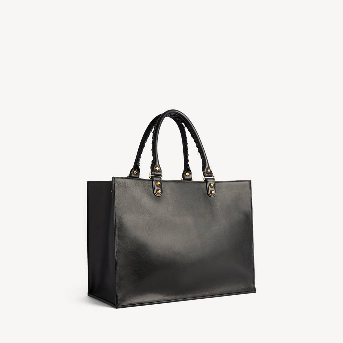Women's Le City Sleek Tote Bag Large in Black | Balenciaga Germany EN - Image 3