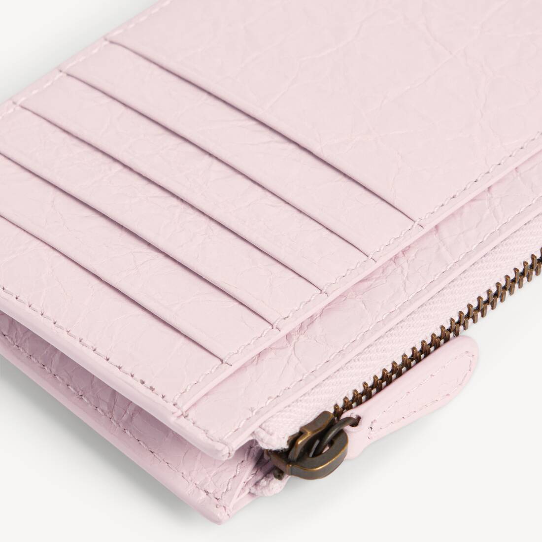 Women's Le City Long Coin And Card Holder in Petal Pink | Balenciaga Japan EN - Image 4
