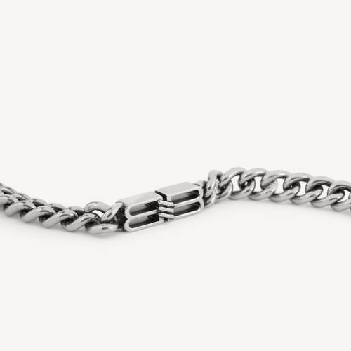 bb icon thin gourmette bracelet