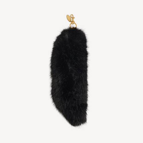 charm/keyring faux fur tail