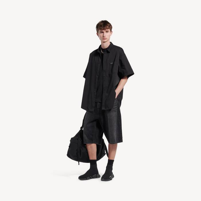 Men's Speed 2.0 Recycled Knit Sneaker in Black - Men | Balenciaga Netherlands EN - Image 2