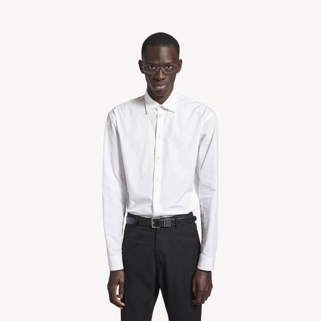 Ceinture Bb Editor pour Homme en Noir | Balenciaga France FR - Image 3