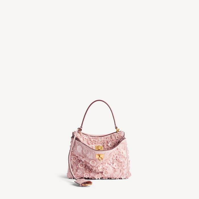 Women's Rodeo Handbag Mini in Rose Quartz - Women | Balenciaga Qatar EN - Image 1