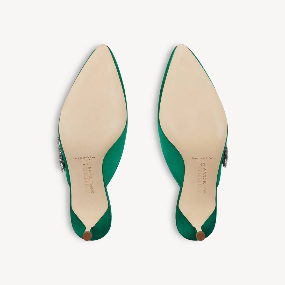 Women's Balenciaga | Manolo Blahnik Mule in Grass | Balenciaga Canada EN - Image 5