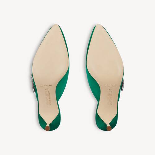 balenciaga | manolo blahnik mule