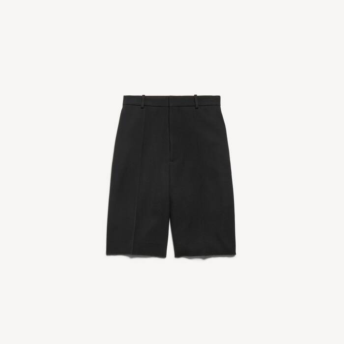 Women's Tailored Bermuda in Black - Women | Balenciaga Portugal EN - Image 2
