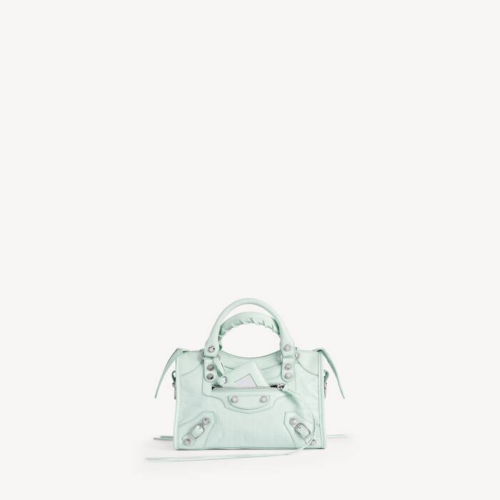 Women's Le City Bag Mini in Almond Green - Women | Balenciaga Canada EN - Image 1