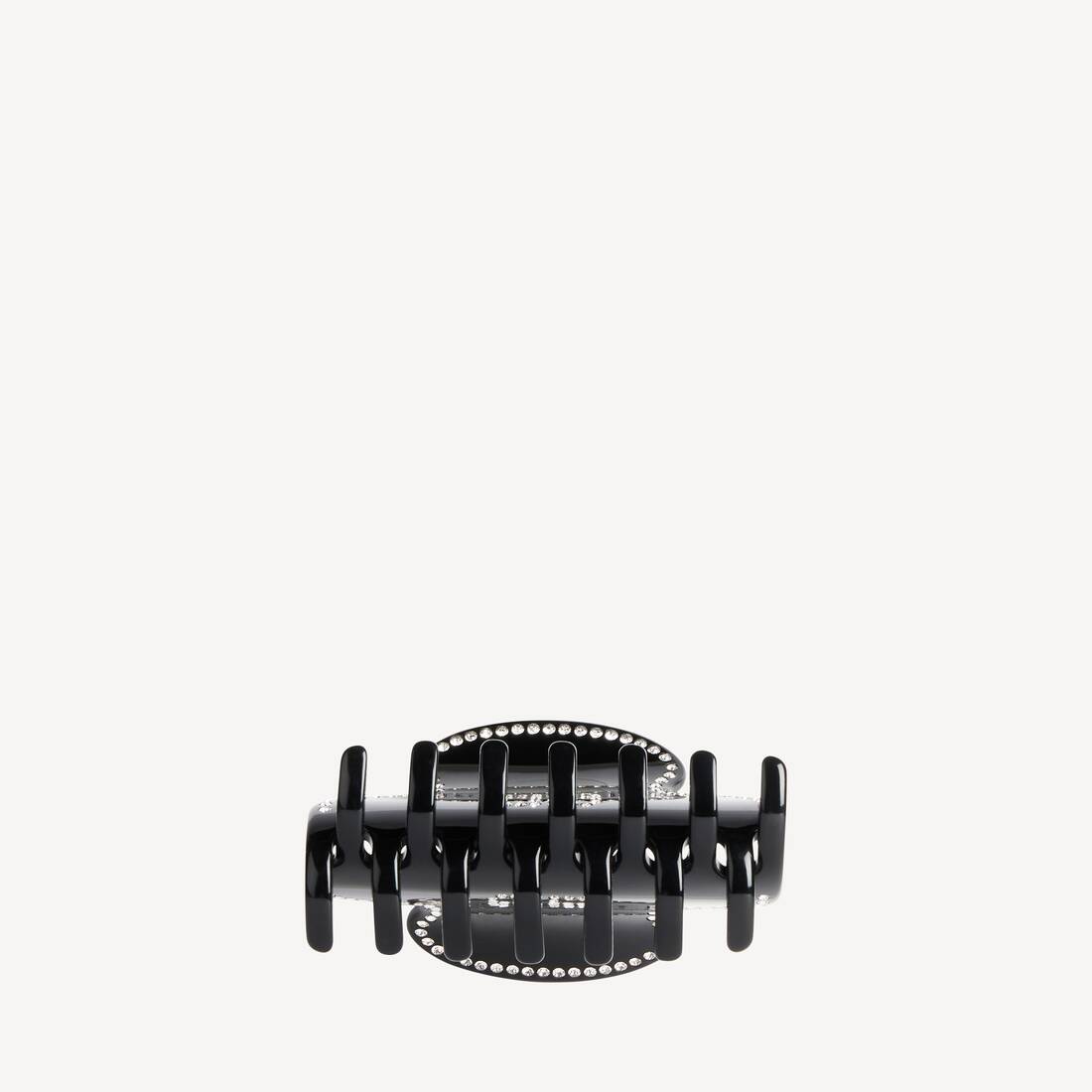 Pince &Agrave; Cheveux Holli Bb pour Femme en Noir | Balenciaga Belgique FR - Image 2