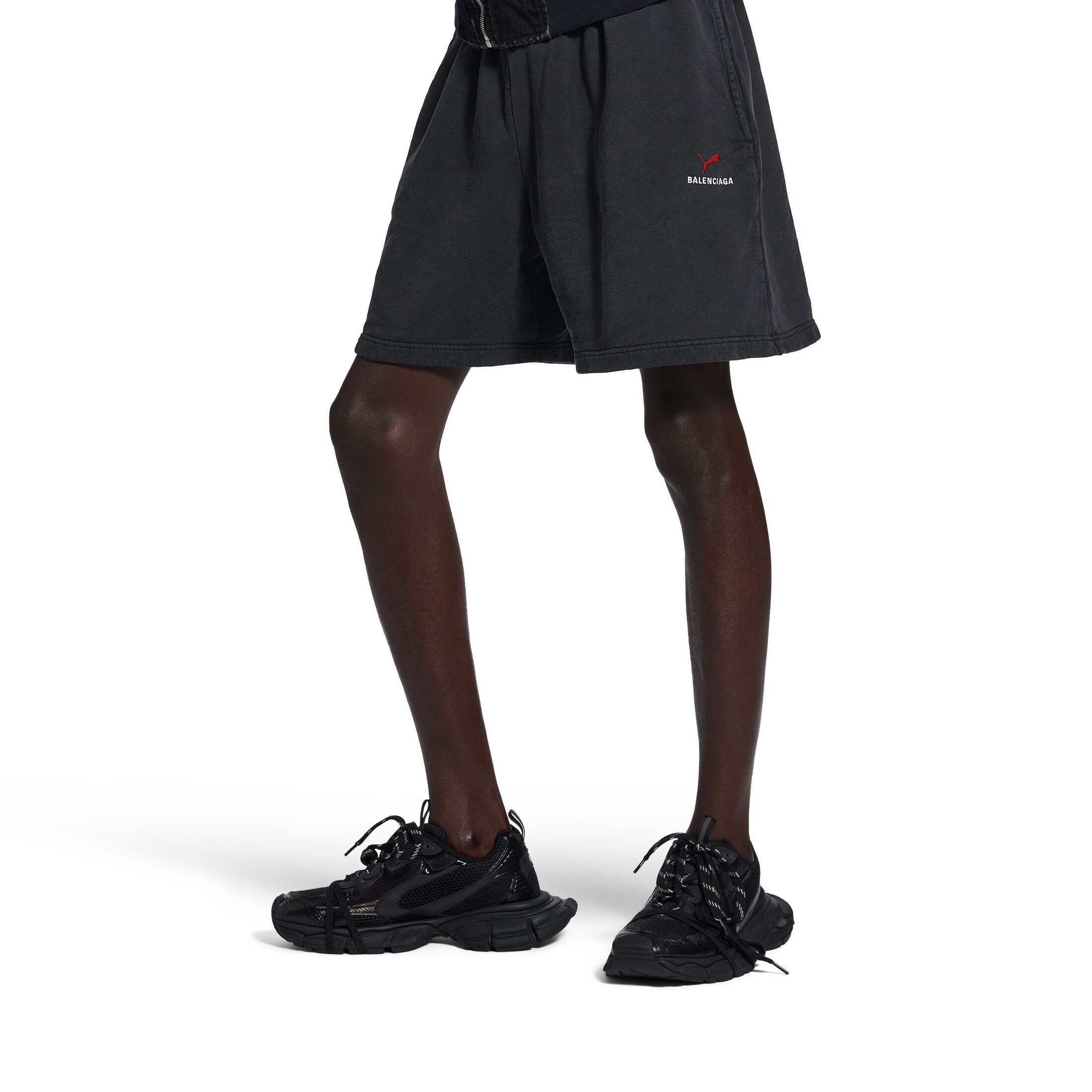 balenciaga i puma shorts