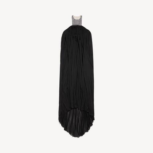 robe maxi brod&eacute;e