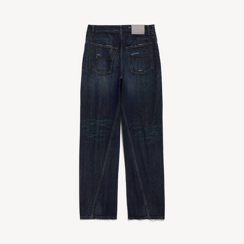 twisted seam jeans