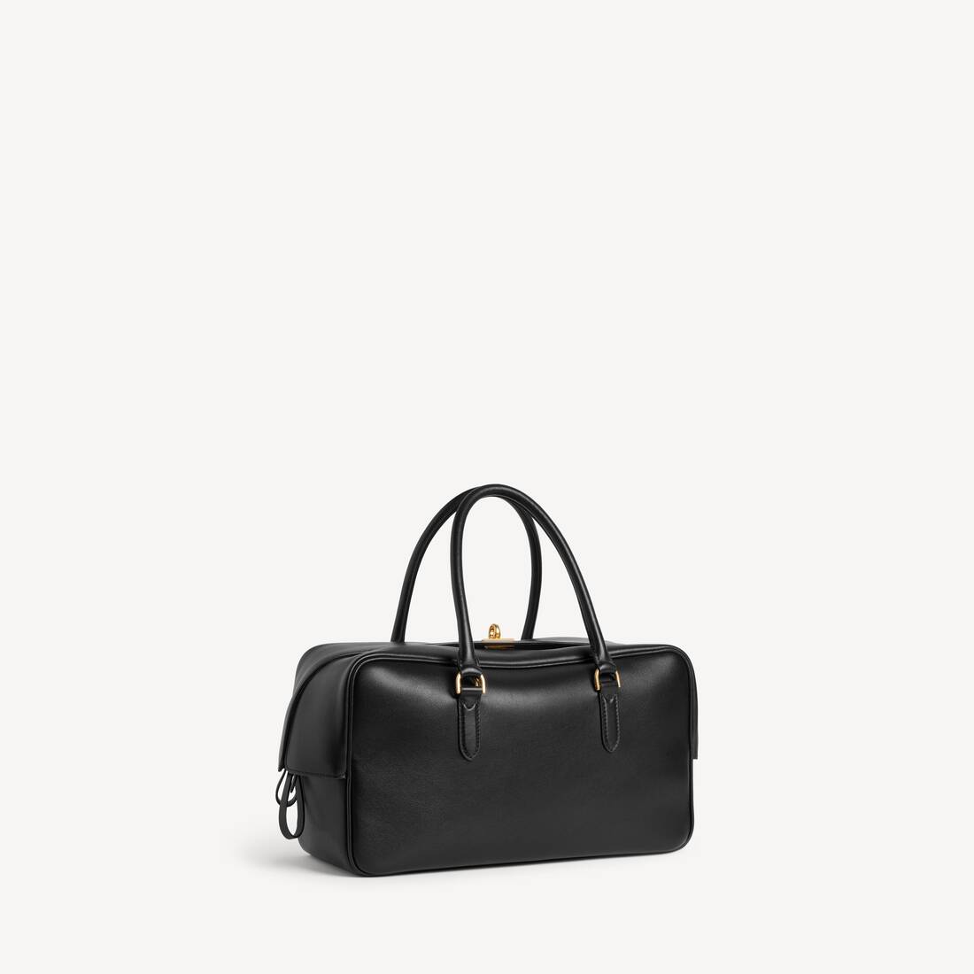Women's Le 7 Bowling Bag Medium in Black | Balenciaga United States EN - Image 2