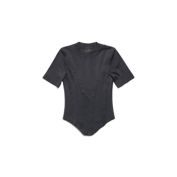 t-shirt corseté
