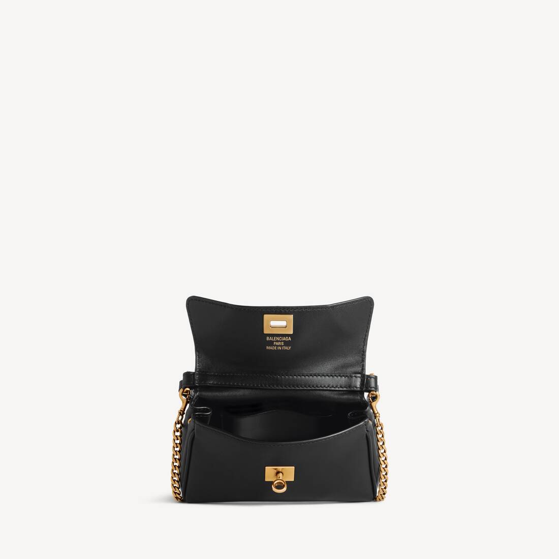 Women's Rodeo Bag With Chain Nano in Black | Balenciaga Netherlands EN - Image 5
