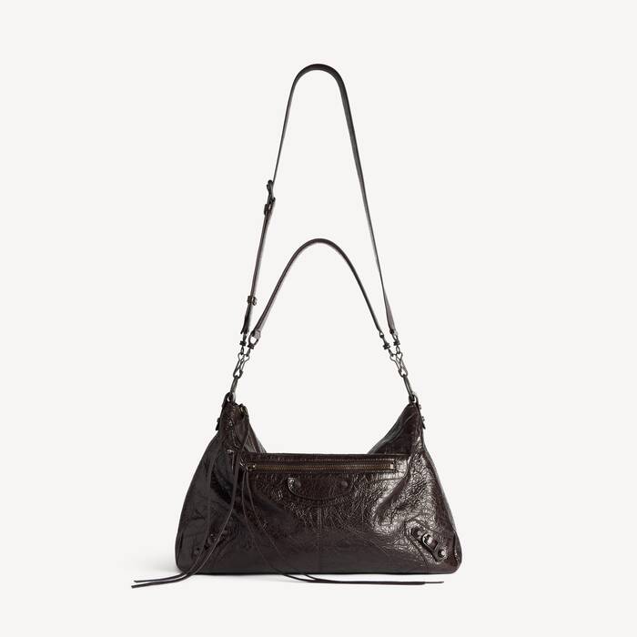 Men's Le City Moto Bag Medium in Espresso - Men | Balenciaga Canada EN - Image 1
