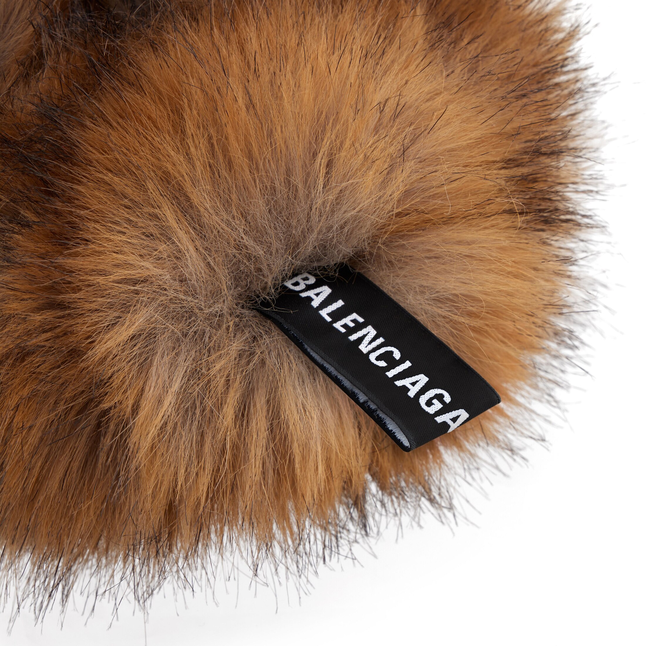 holli animal-free fur scrunchie