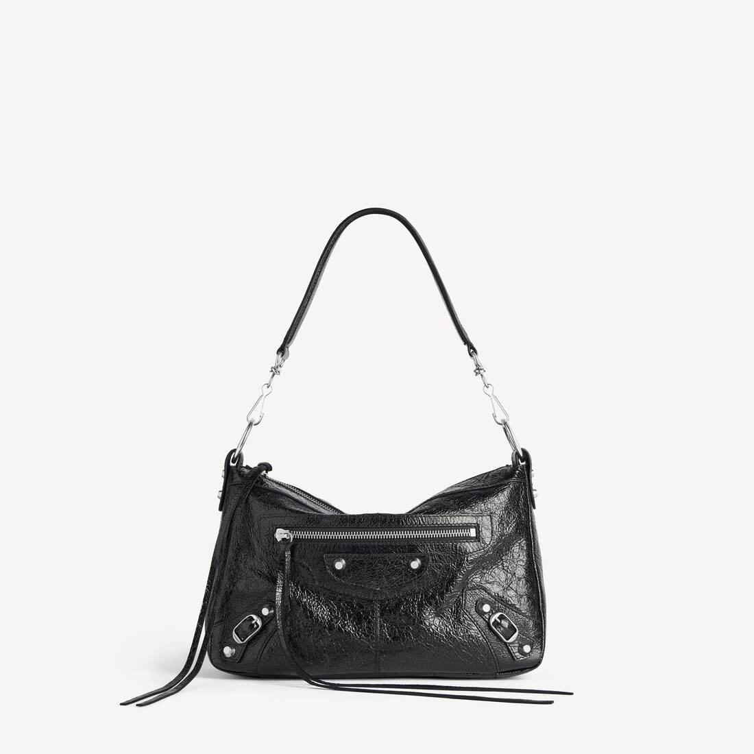 Men's Le City Moto Bag Small in Black | Balenciaga Republic Of Korea EN - Image 4