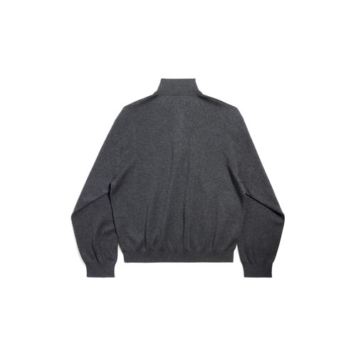 pullover mit kurzem reißverschluss