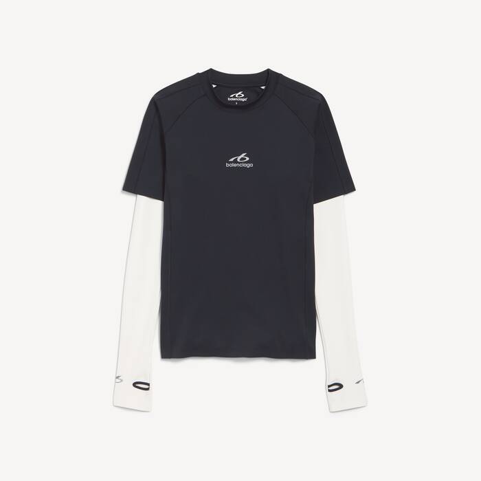 camiseta de manga larga techwear