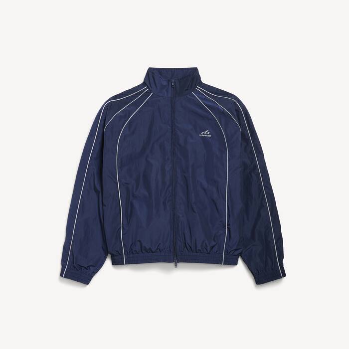 Chaqueta De Ch&aacute;ndal Bodies para Hombre en Nuevo Azul Marino Oscuro - Hombre | Balenciaga Estados Unidos ES - Image 2