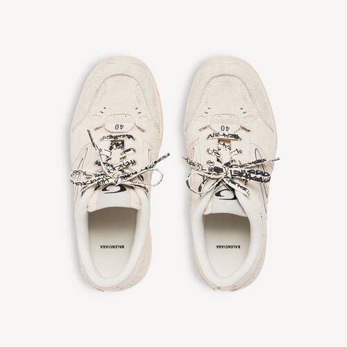 hamptons suede platform sneaker