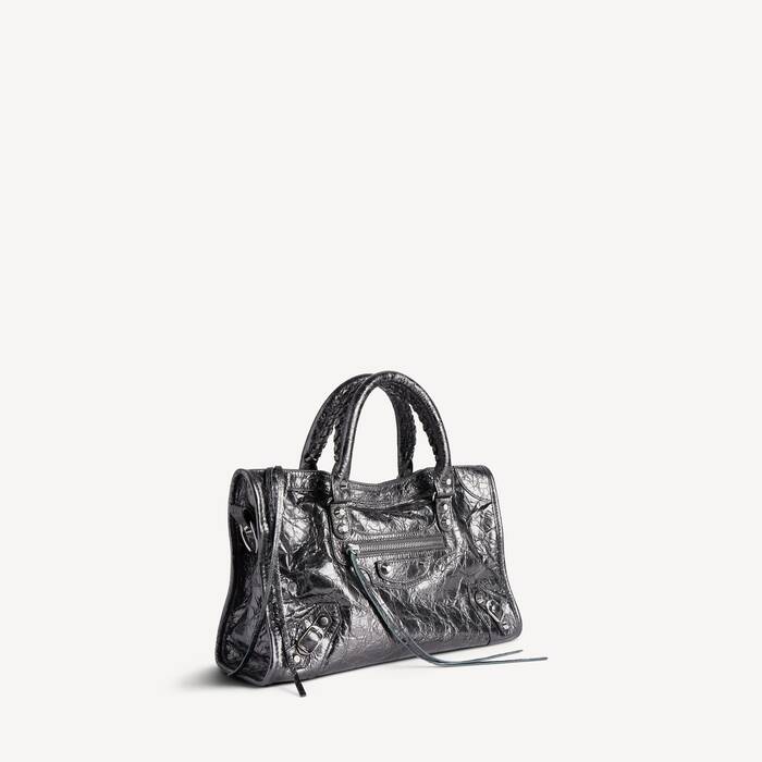 Sac Le City Petit pour Femme en Gris Acier - Femme | Balenciaga Suisse FR - Image 2