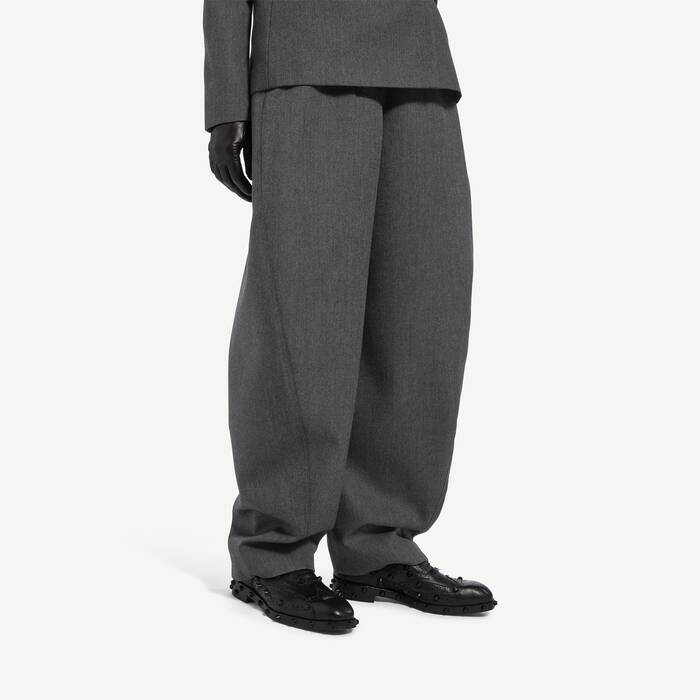 ダークグレー の ウィメンズ ハイウエスト バレルパンツ  - ウィメンズ | Balenciaga 日本 JA - Image 3