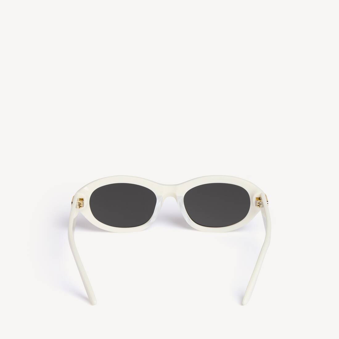 Women's Casino Round Af Sunglasses in Ivory Cream | Balenciaga United States EN - Image 2
