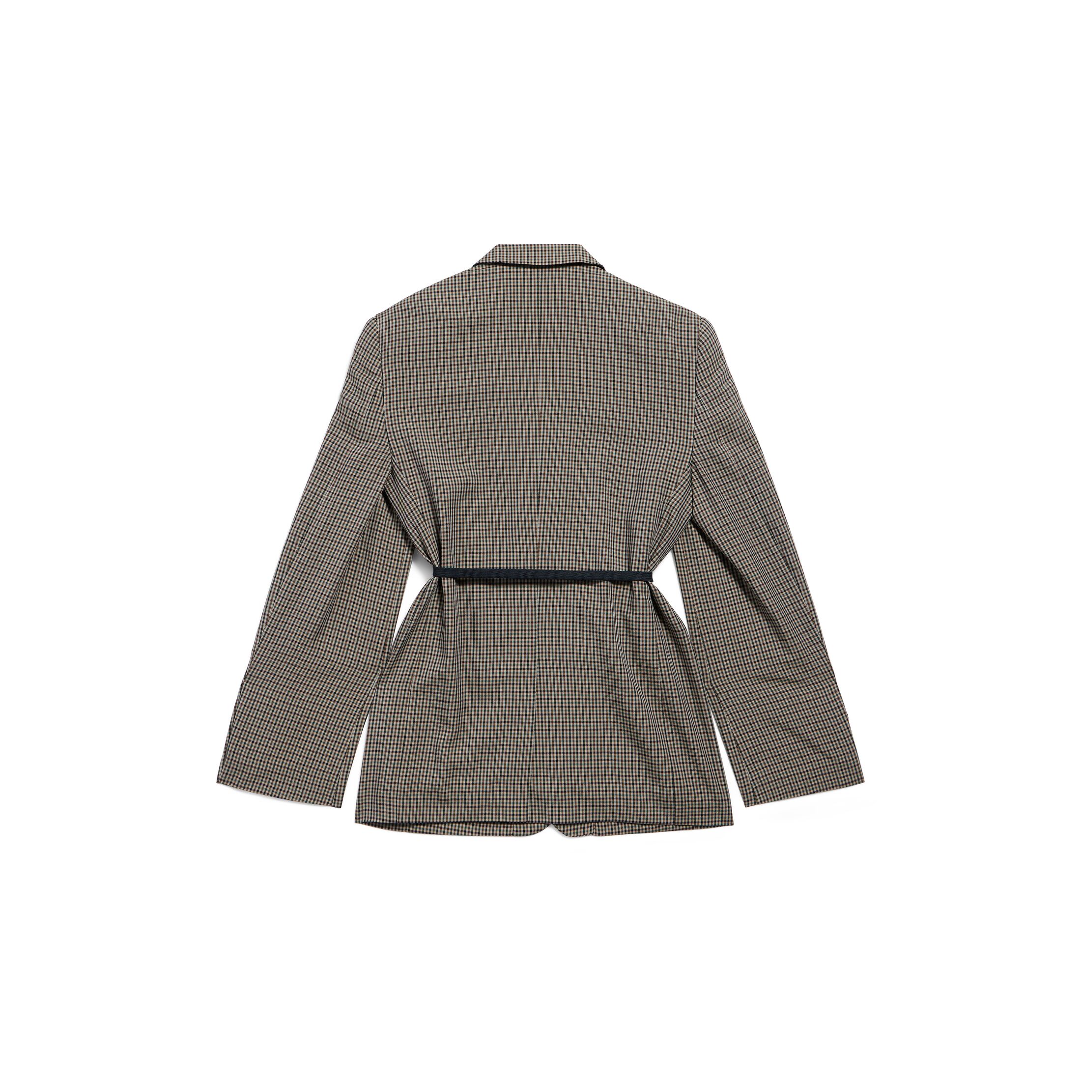 wrap tailored jacket