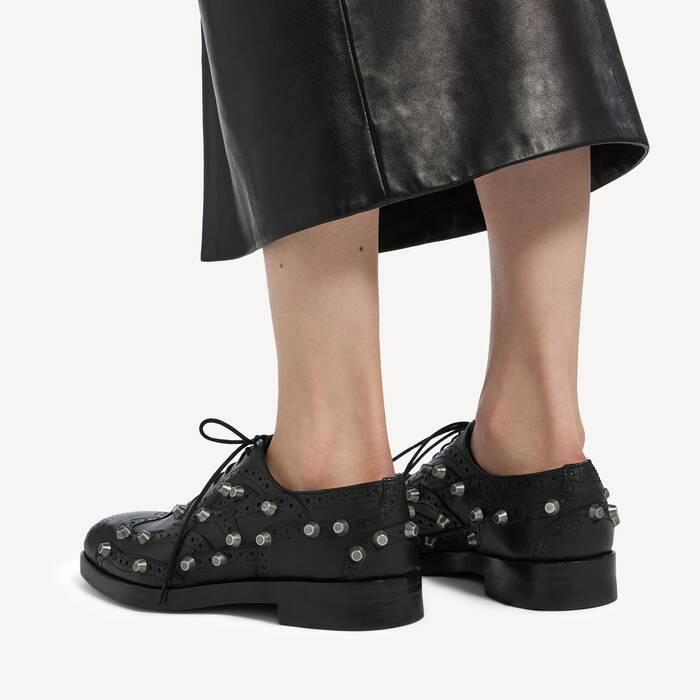 ブラック の ウィメンズ Balenciaga | J.m. Weston ダービーブローグ - ウィメンズ | Balenciaga 日本 JA - Image 3
