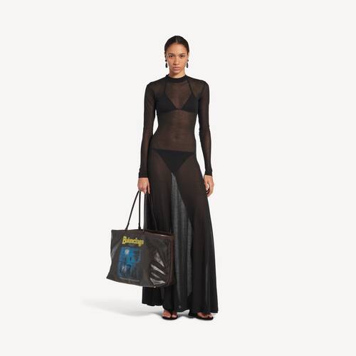 long sleeve maxi dress