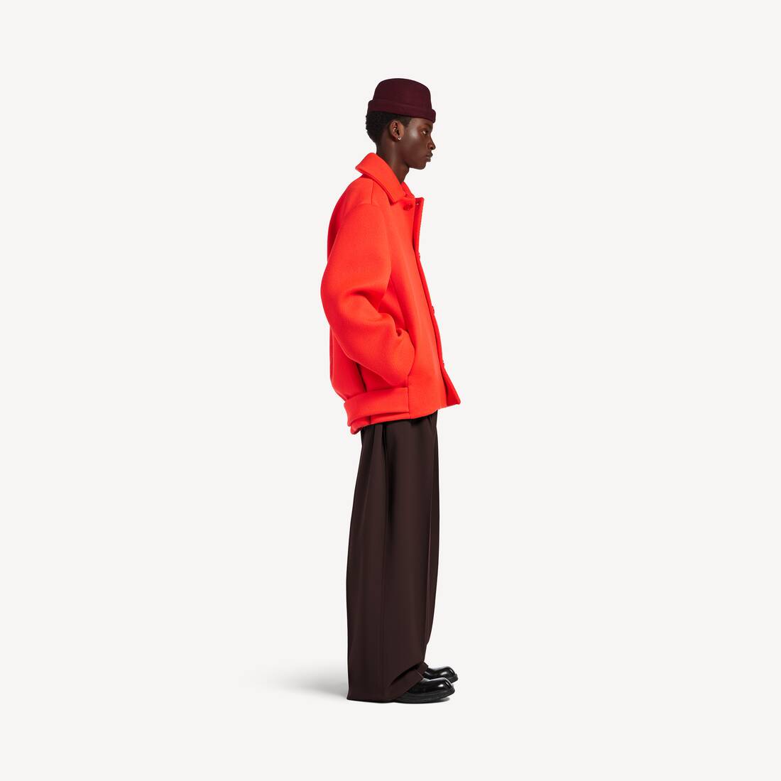 Carcoat  f&uuml;r Herren in Orange | Balenciaga Deutschland DE - Image 3