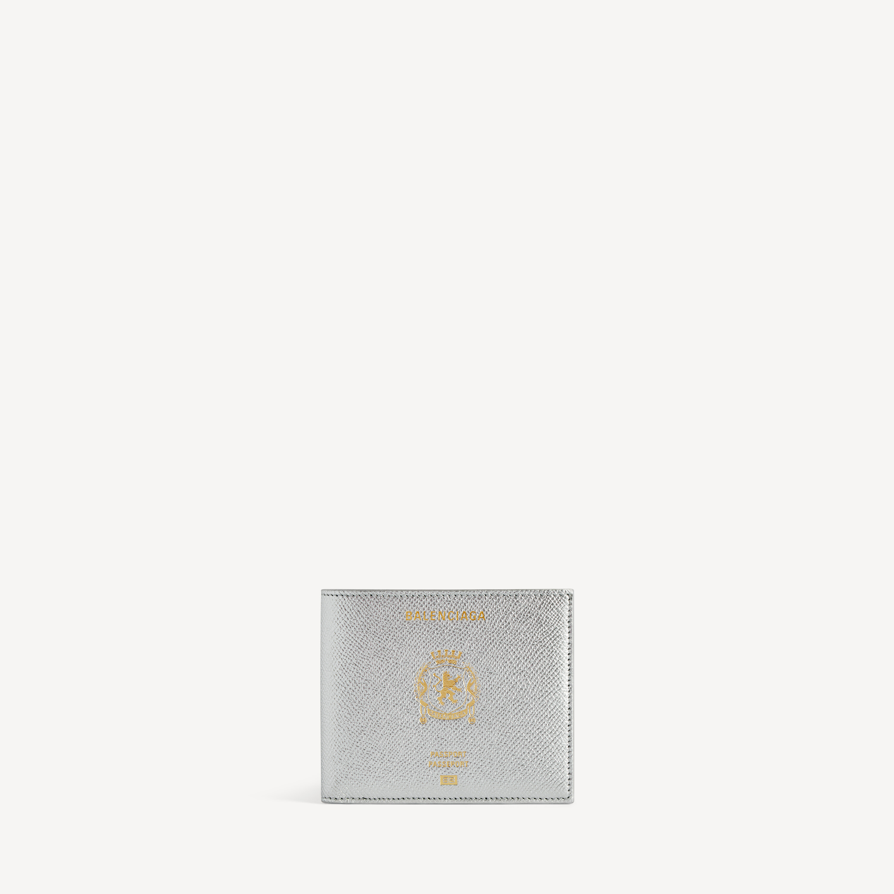 Balenciaga passport square folded wallet