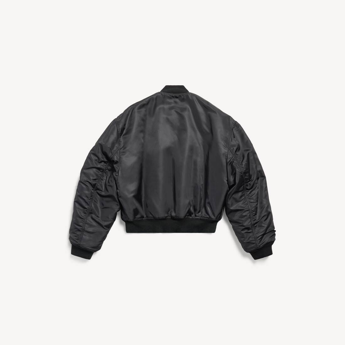 Men's Standard Bomber Jacket in Black | Balenciaga New Zealand EN - Image 2