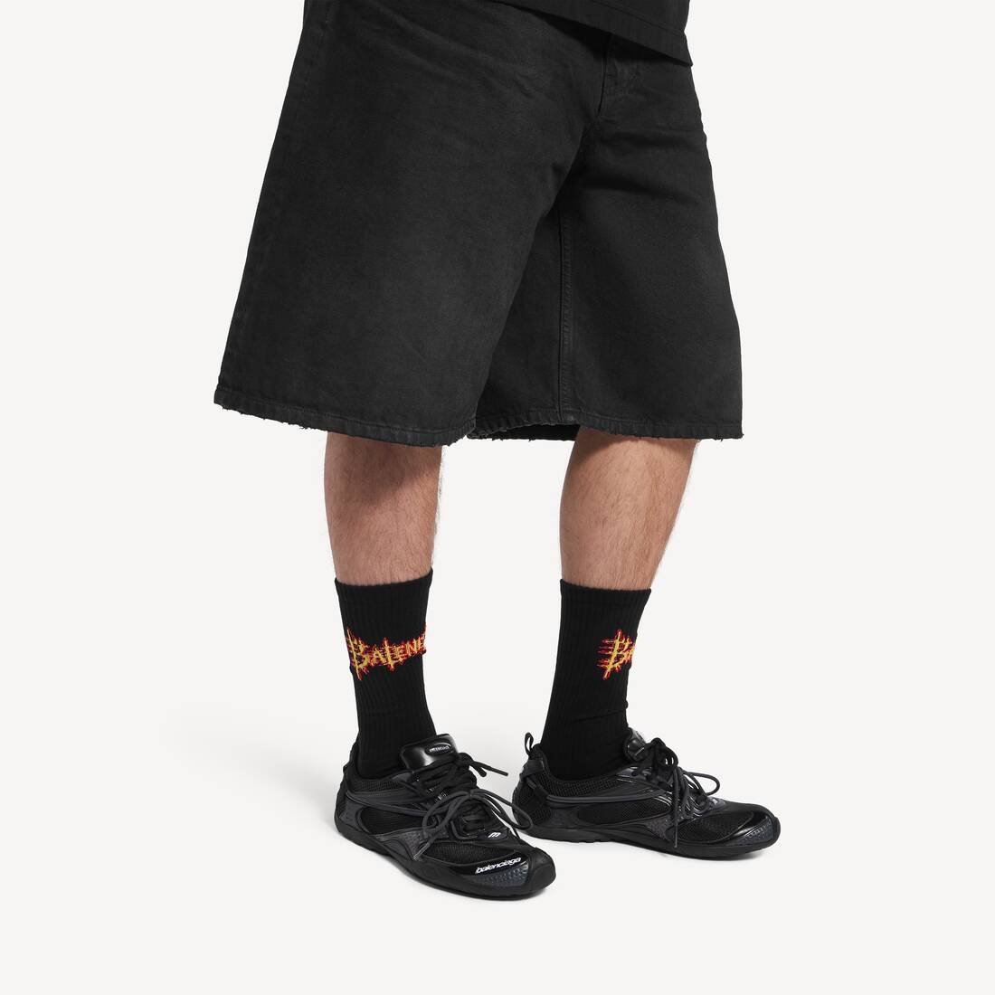 Sneaker Radar pour Homme en Noir/gris | Balenciaga Belgique FR - Image 7