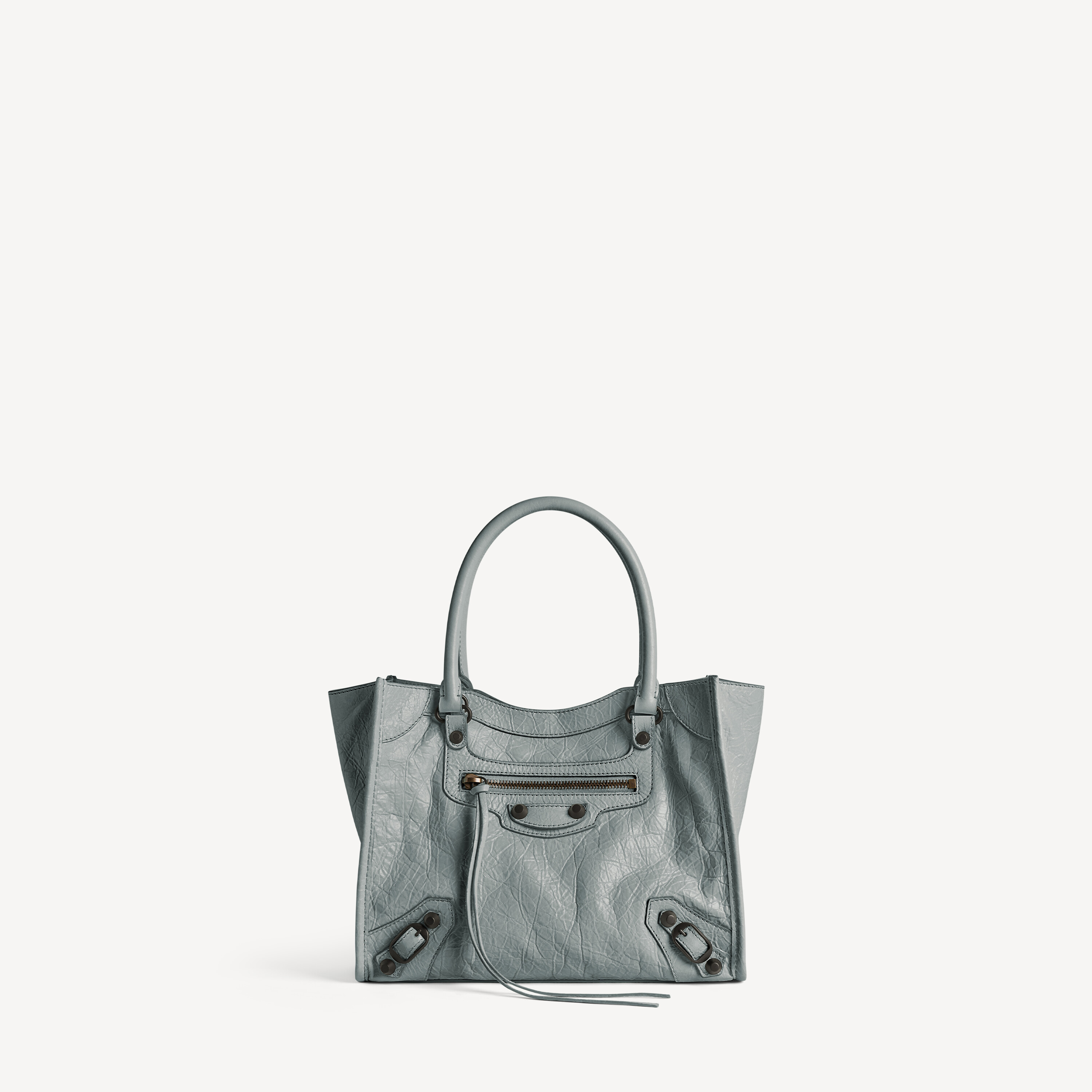 Women's Le City Tote Bag Mini in Blue Grey