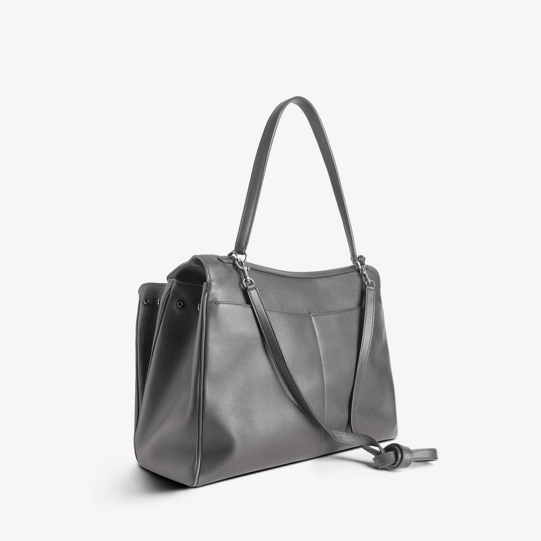 Rodeo Handbag Large in Grey | Balenciaga Italy EN - Image 3
