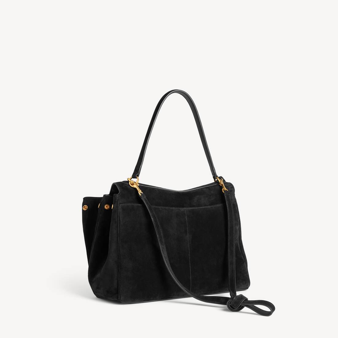 Sac &Agrave; Main Rodeo Moyen pour Femme en Noir | Balenciaga Belgique FR - Image 3