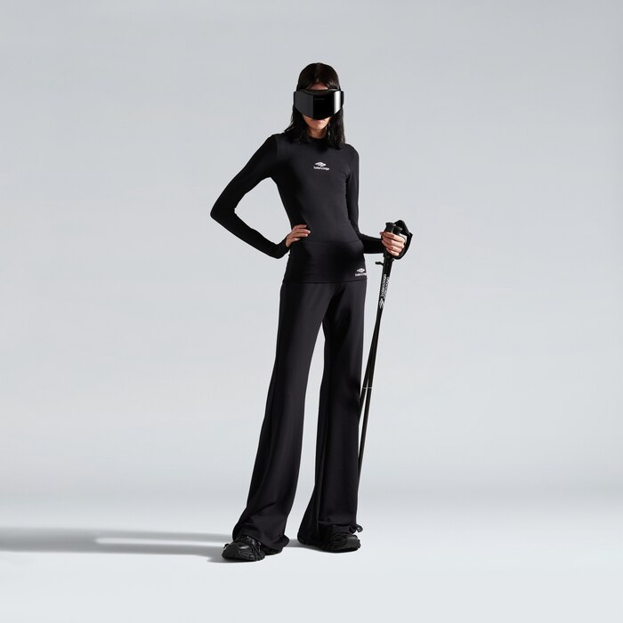 3b sports icon long sleeve fitted crewneck top