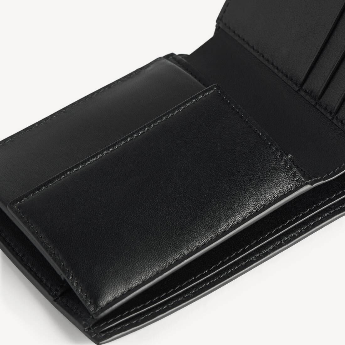 Men's Le City Square Folded Coin Wallet in Black | Balenciaga Japan EN - Image 4
